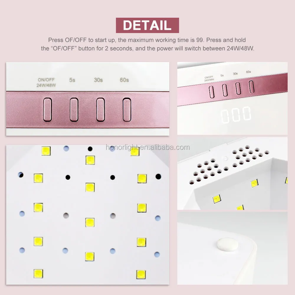 New Style Nail Beauty Original starone Uv Led Nail Dryer 48w Nail Lamp With Hand Sensor