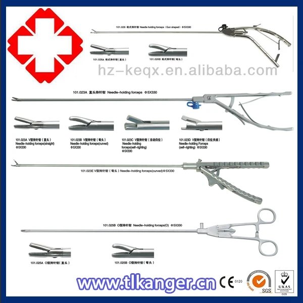 Needle holder laparoscopic forceps for endoscopy surgery