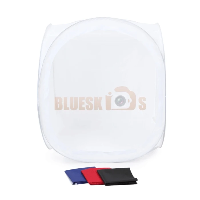 Photo Studio Shooting Tent Light Cube Diffusion Soft Box with 4 Colors Backgrounds for Product Photography