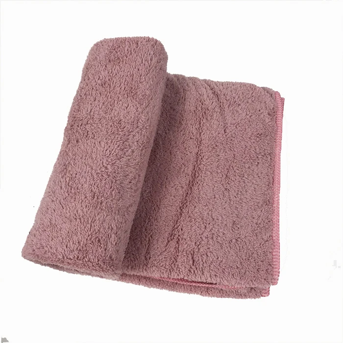 
Hot sale promotional coral fleece face and bath towel set towel box gift 