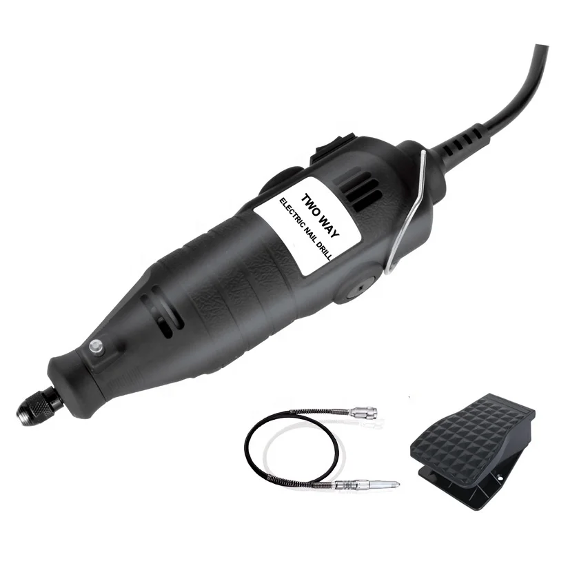 YISIN High Quality 1/8 Collect US Plug Canada Professional Electric 30000rpm Drill Nail Machine