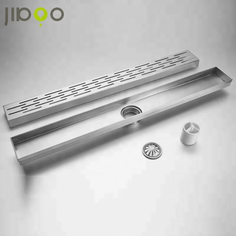 Custom Insert square Floor Waste Grates Shower Strip Drains Wholesale China Custom Shower Drains Metal Building Materials