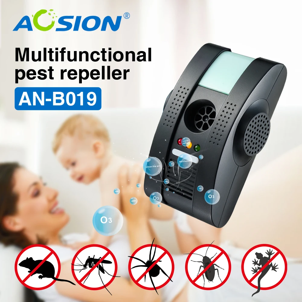 
Indoor Multifunctional Ultrasonic Electronic Pest Control,Ultrasonic Insect Repellent 