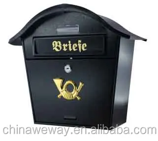 2017 cheap competitive aluminium wall mounted Mail Box