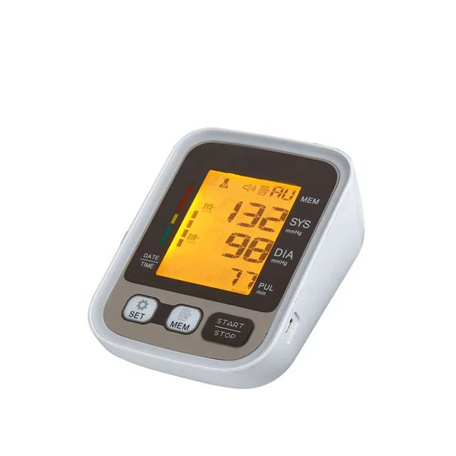 Полностью автоматический измеритель артериального давления на руку с CE/voice