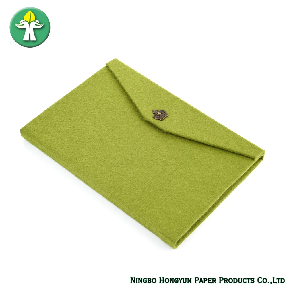 Felt Notebook Artificial Wool Book Cover Handmade A4 A5 Felt Book