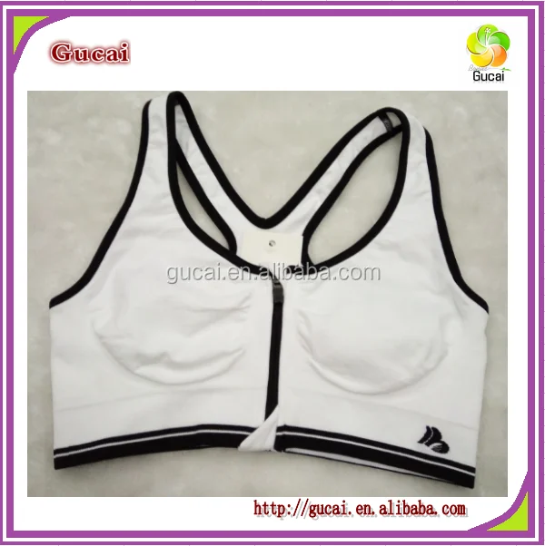 
Gucai High Quality Fancy Girls Comfort Bra Seamless Sports Bra 