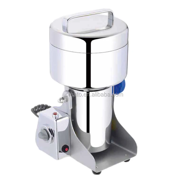 Commercial 500g High-Speed Electric Cocoa Bean Grinder Portable Stainless Steel Blade for Household and Hotel Use