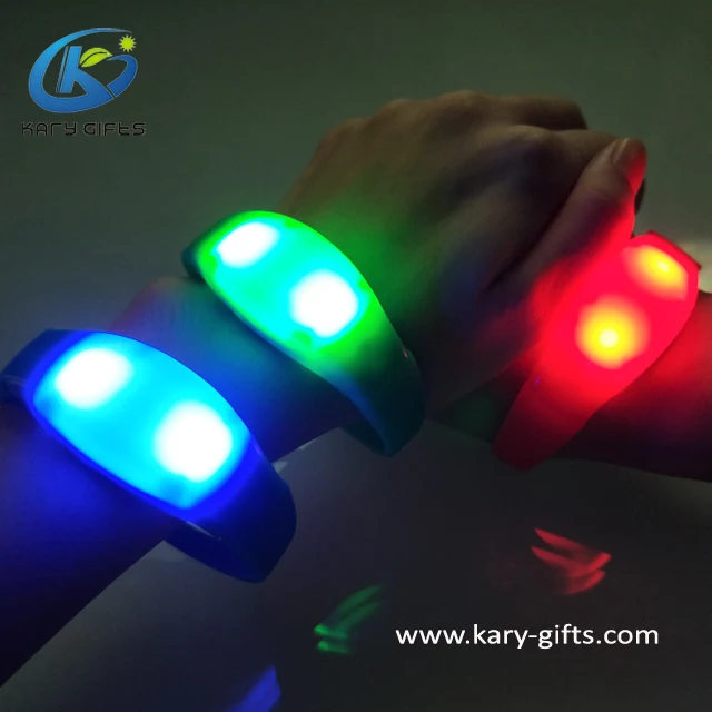sports safety and event custom led arm band fitness wristband DMX512  bracelet