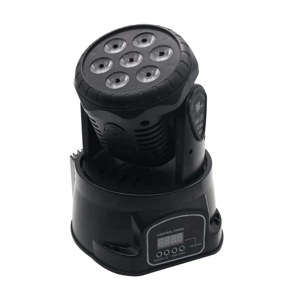  Сценическое освещение 150W DMX с движущейся головкой 4 в 1 RGBW Wash LED 9/14CH