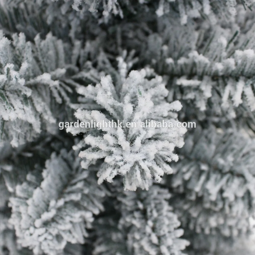 Manufacturer supply frosted christmas tree, table christmas tree, christmas tree snow