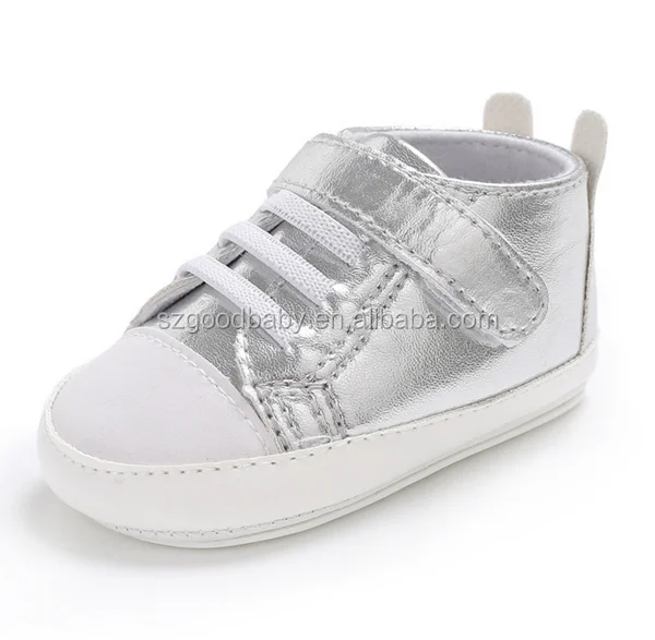 Customized Pu Leather Soft Sole Casual Baby Boy Girl Shoes