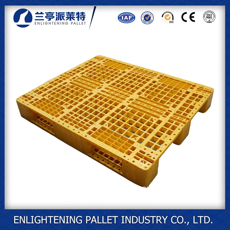 heavy duty low price HDPE standard size plastic pallet for sale
