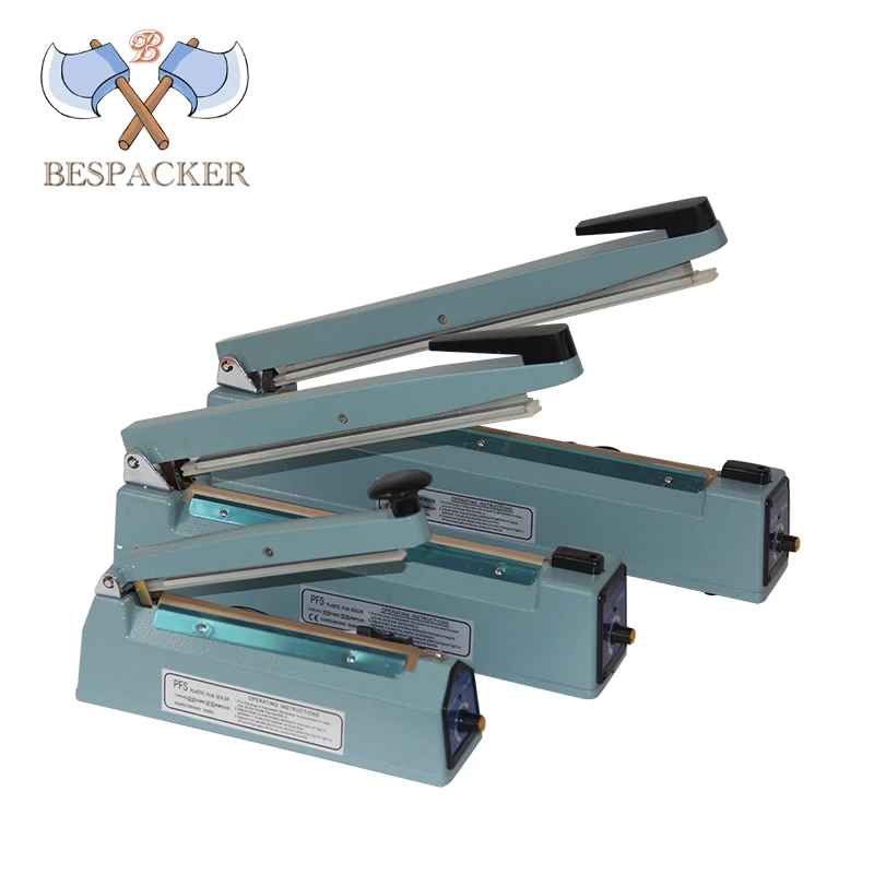 Bespacker PFS-300A aluminum body mini manual hand held impulse heat bag sealer machine