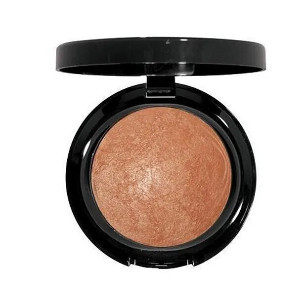 Private label radiant highlight pitgment finish baked bronzing Powder bronzer vendor customized