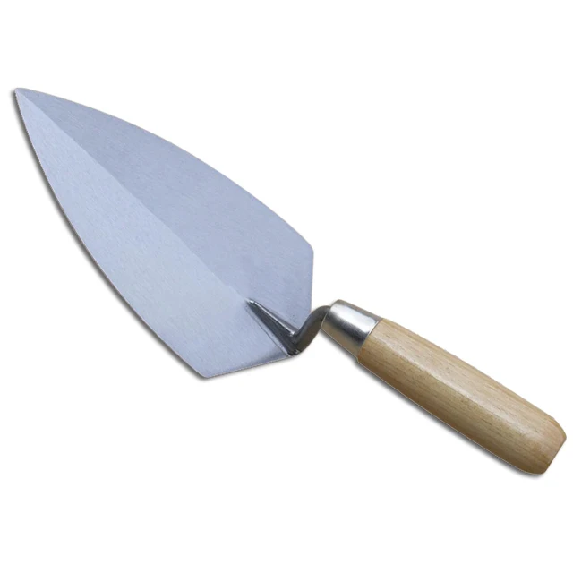Brick trowels with carbon steel  with wooden handle plaster trowel
