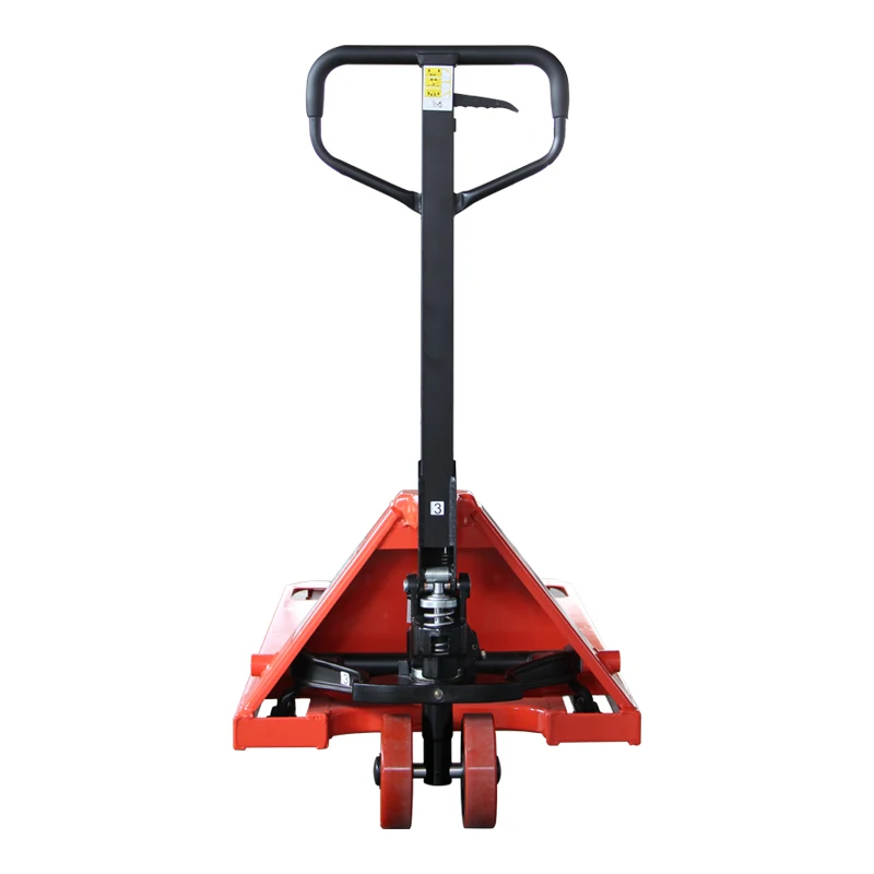 2500KG Cheap Price DF Series PU Wheel Red Hand Pallet Jack Lift