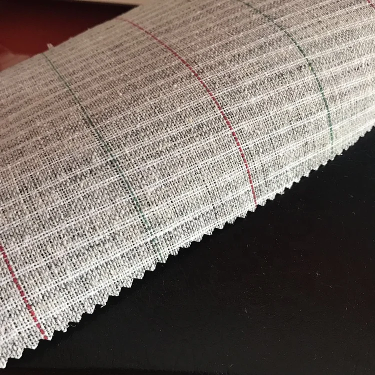 Тканая переработанная прокладочная ткань, ткань для конского волоса, прокладочная ткань, запас