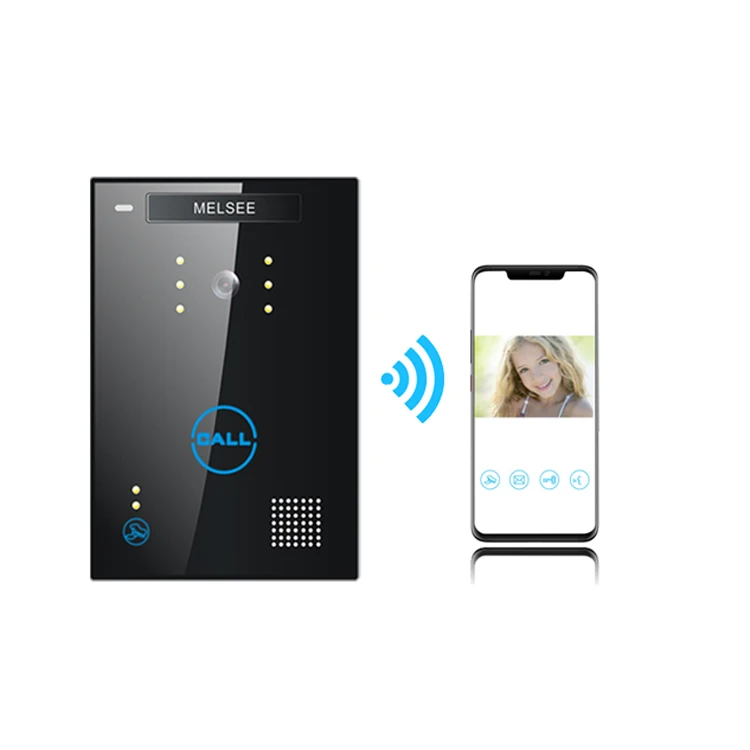 
Melsee factory price home use wireless door bell rohs camera wireless door phone 
