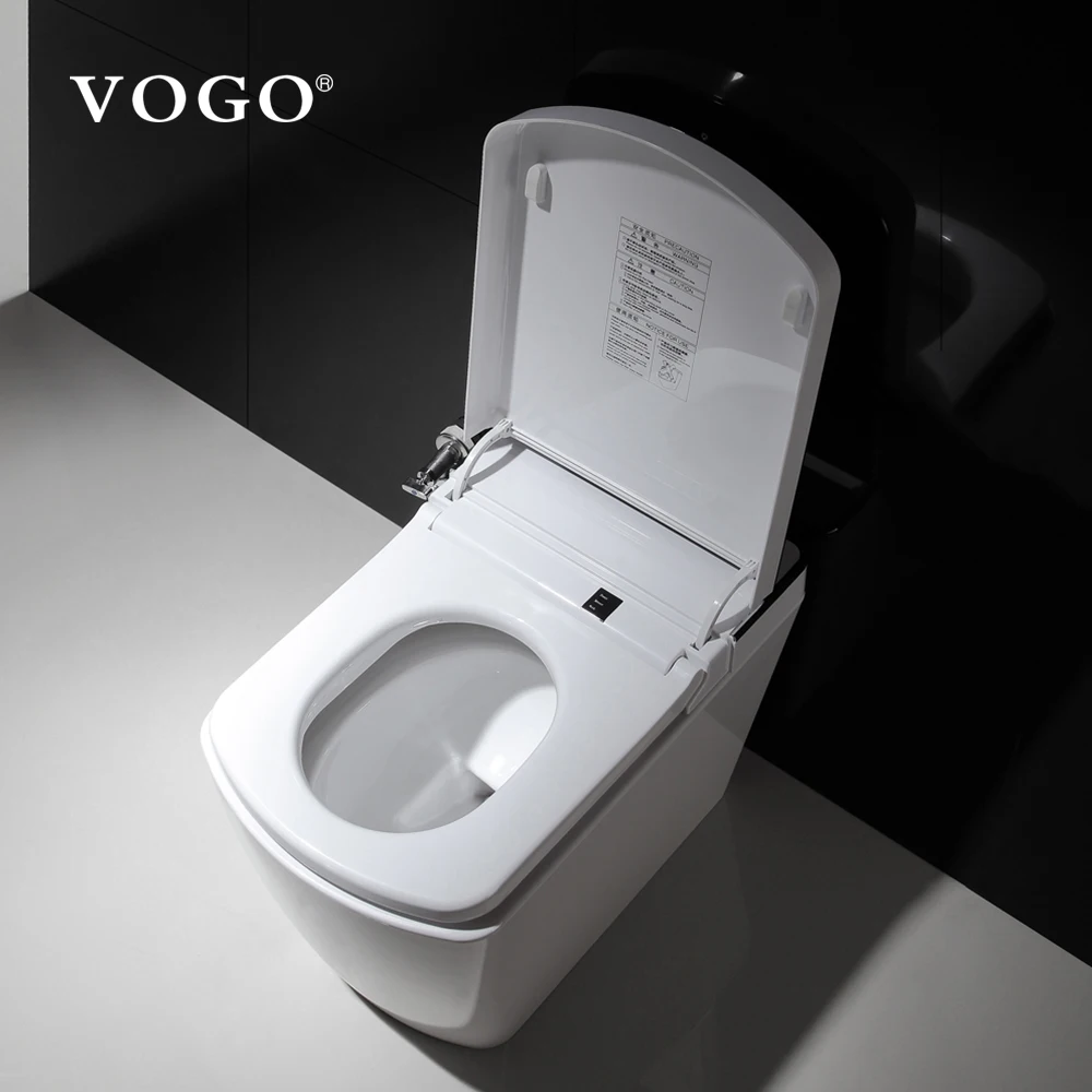 Wall hung rimless western standard size toilet water closet pan set