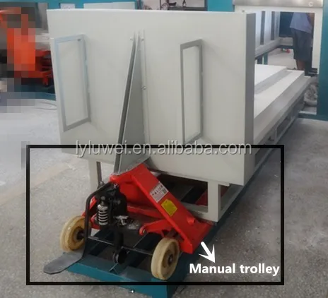 1000. С Промышленной Днища Шаттла Троллейбус Печи/Небольшие Керамические Печи с ПИД-РЕГУЛИРОВАНИЯ