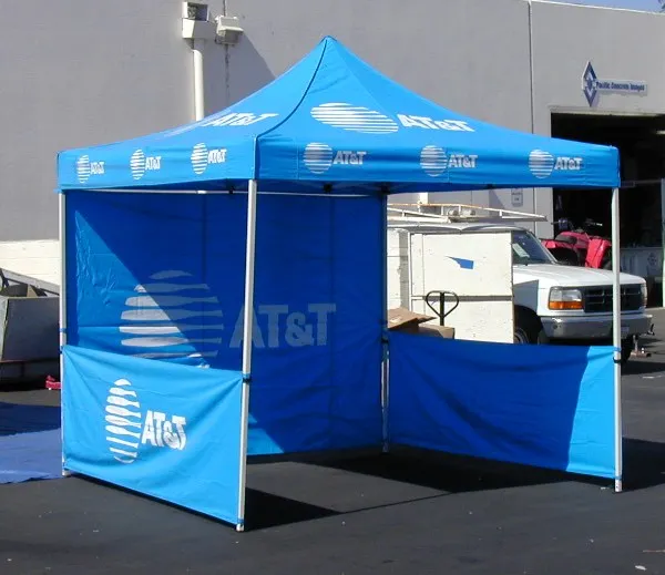 3x3 Event Outdoor Kit Branded Marquee Custom Aluminum Folding Trade Show Tent Canopy