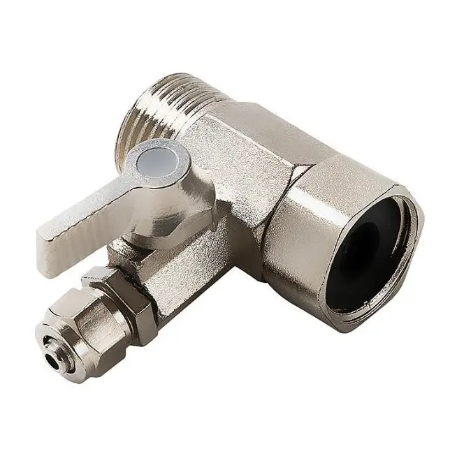High Pressure Zinc Alloy Material 3 way Manual Water Supply Valve for Water Purifier System