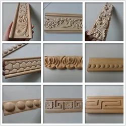 Wooden Carved Egg and Dart Detail Molding