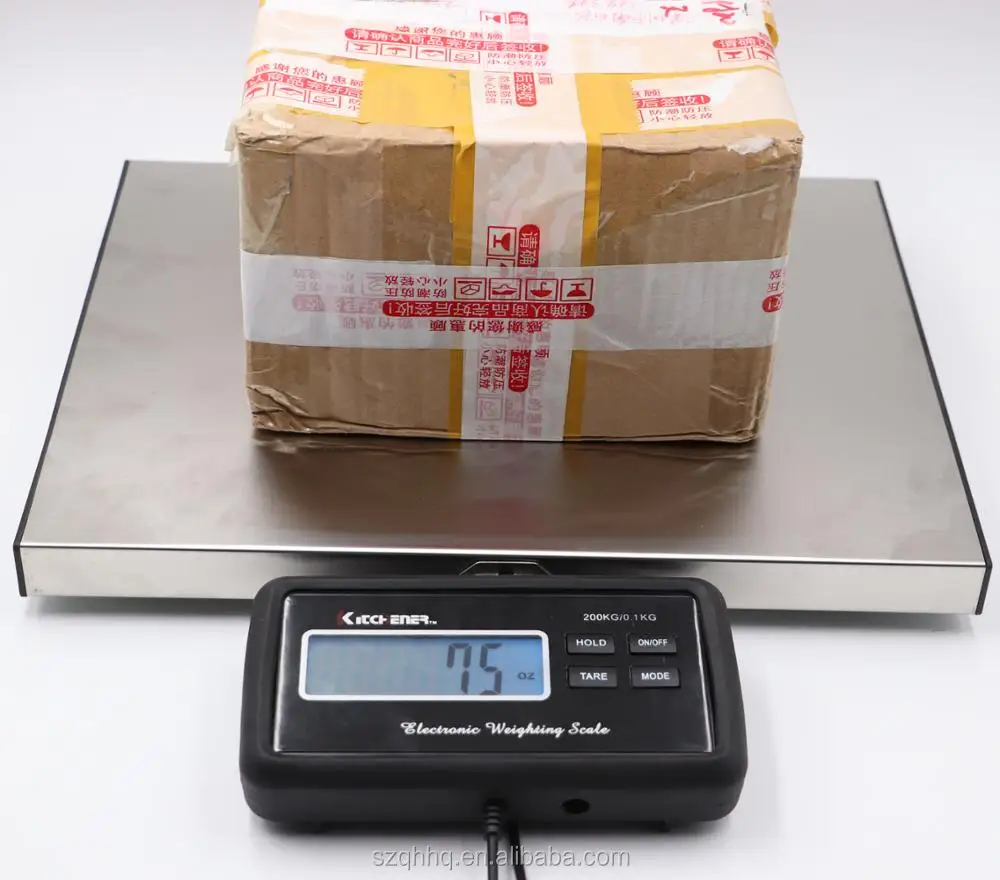 Сверхмощный цифровой Электронные весы вес Почтовый шкале с широким весовой платформы