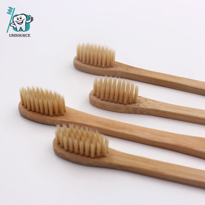 2021 Китайская дешевая бамбуковая зубная щетка с бесплатным пластиковым покрытием