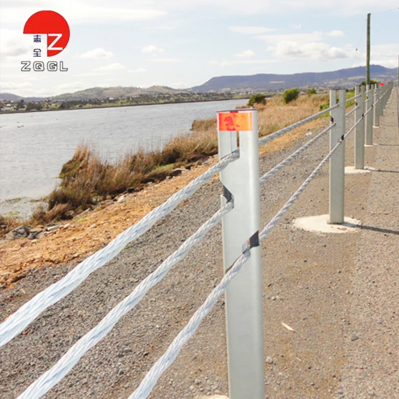 Cable Barrier System Wire Rope Barrier Meet MASH Standard