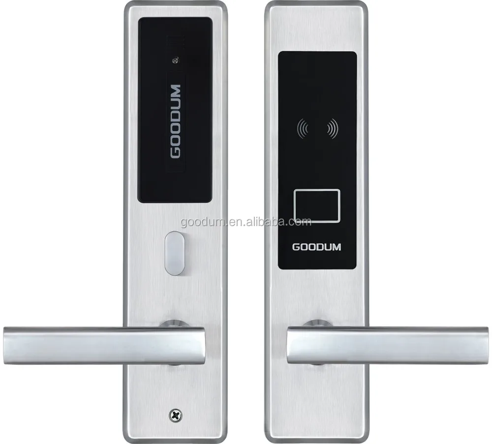 Goodum factory price free software electronic lock RFID card hotel locks