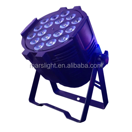 LED DMX par light 18x10W RGBW 4in1 led dj par/ led par light 18x10 for stage lighting