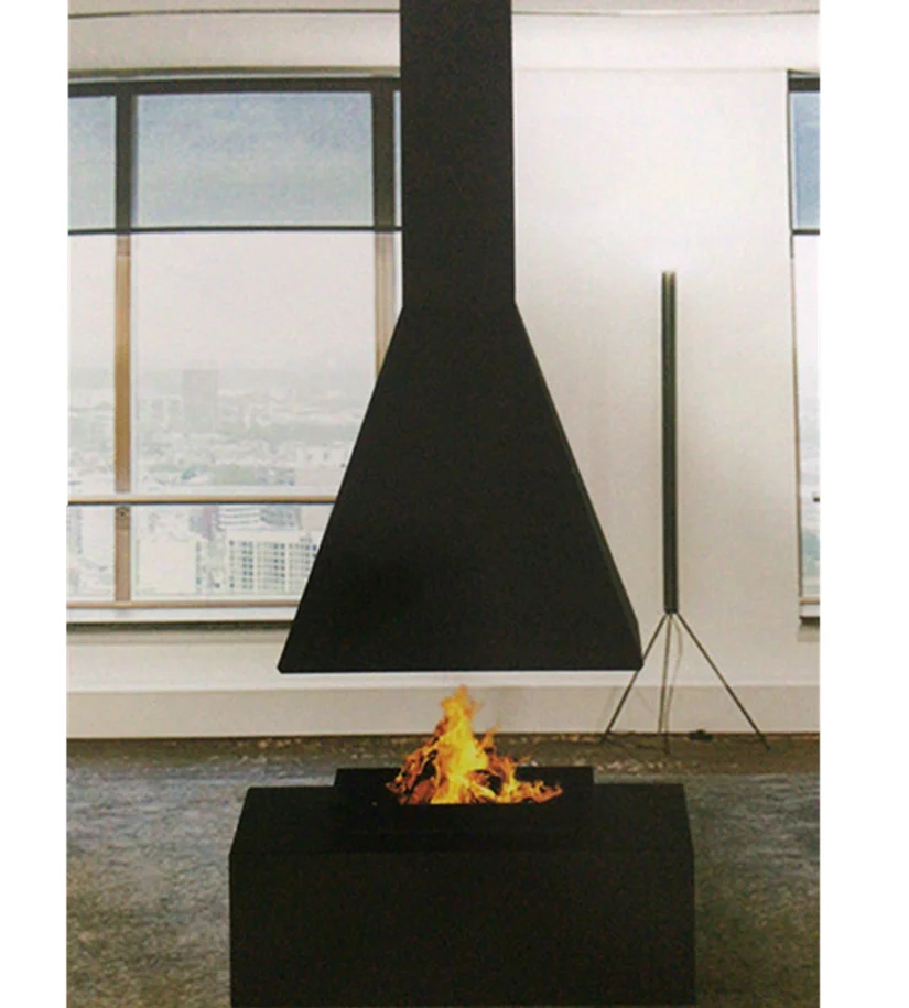 Hanging fireplace French style Ceiling mounted  ,wood stove modern