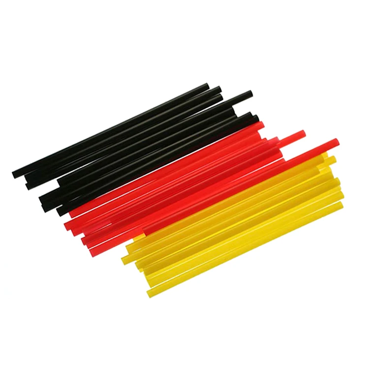 Wholesale 12mm 240mm Disposable Individually Wrapped Plastic Boba Bubble Tea Drinking Straws