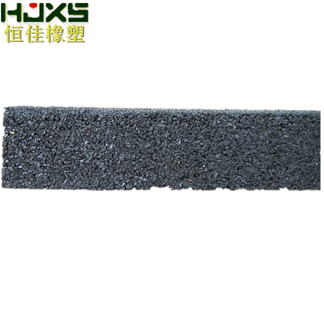 500 * 500mm or 1000 **1000mm 100% pure rubber granules material crossfit rubber floor