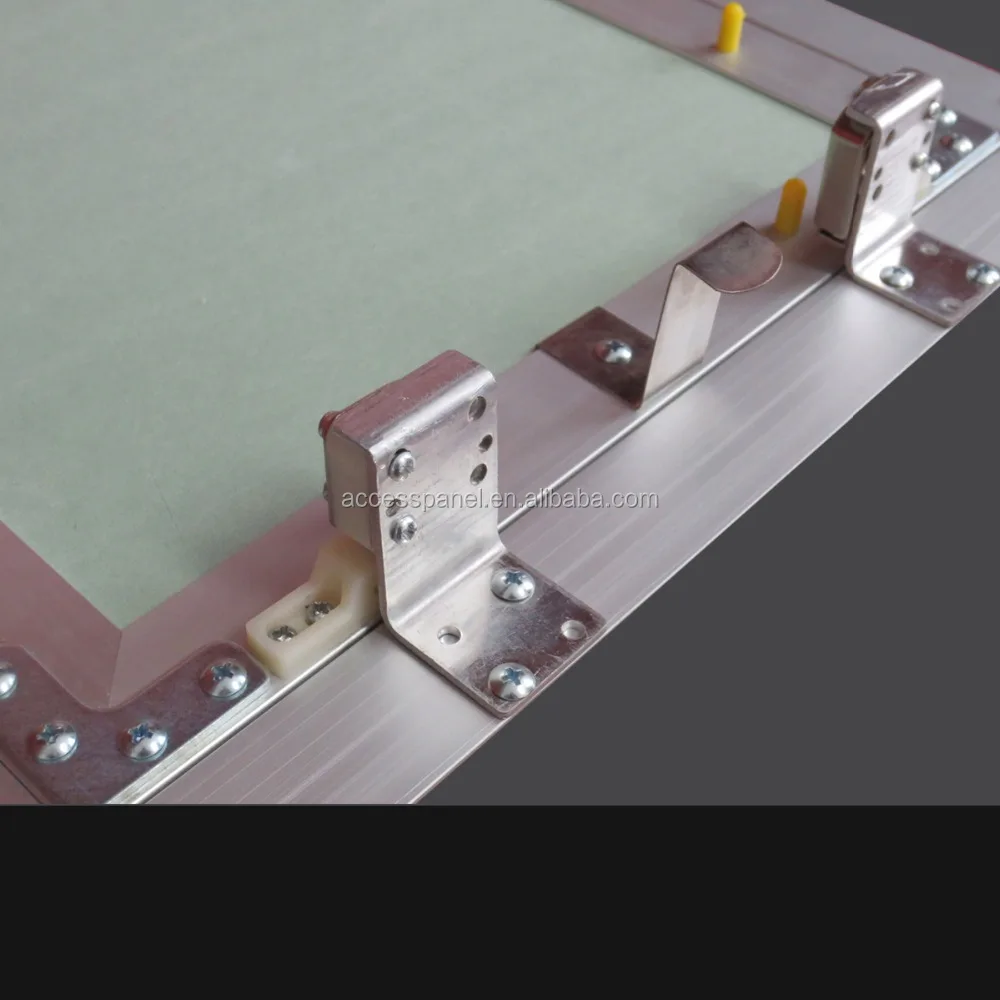 Anodized Aluminum Access Panel with Gypsum Board with Push Lock AP7730
