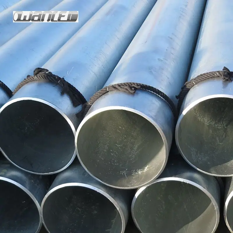 Профессиональный поставщик оцинкованная сталь трубы для питьевой воды с зажимами