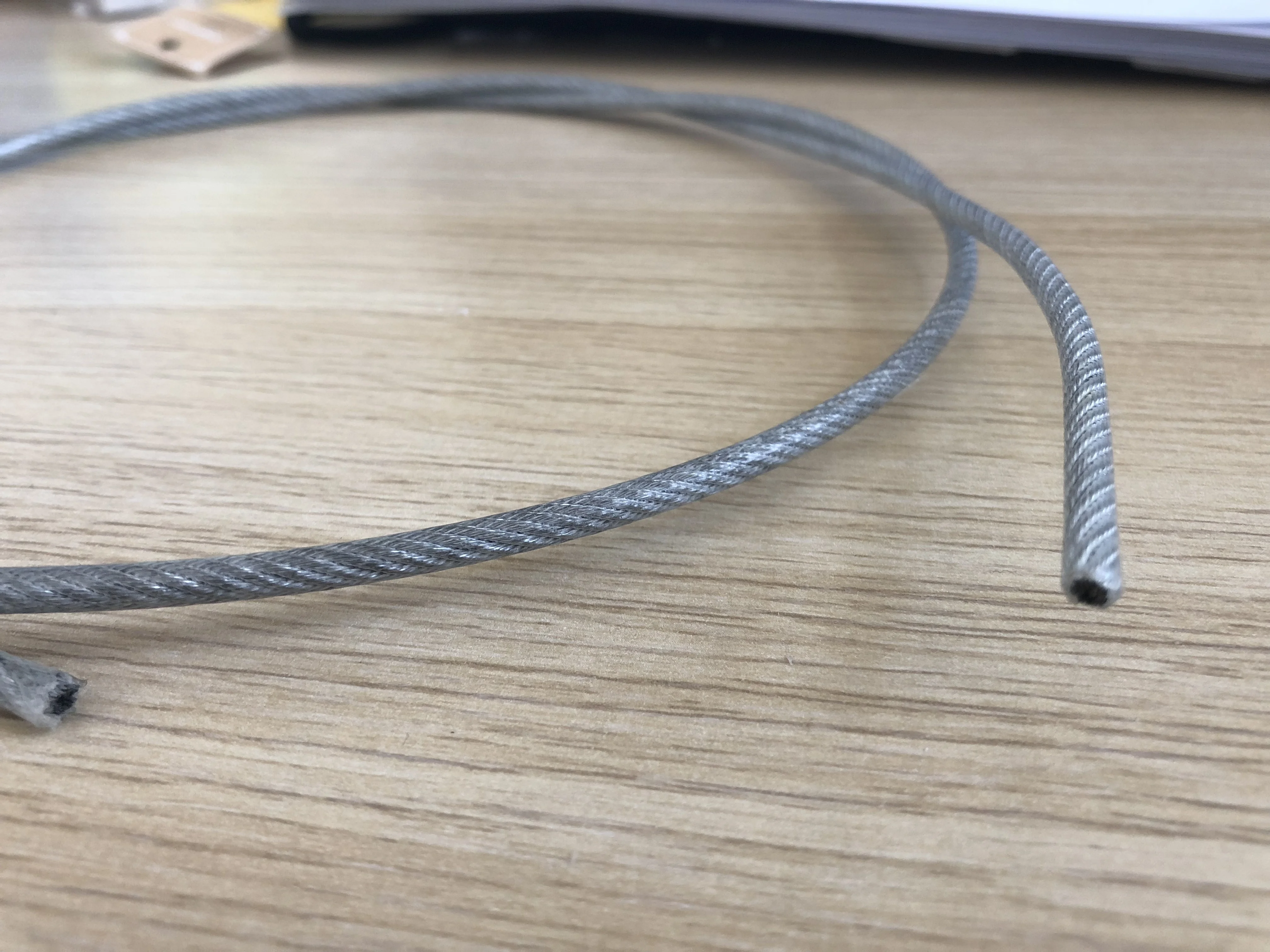 Wire Steel Rope DIN3055 Zinc Plated