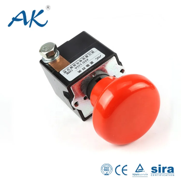Тягач AED125A Кнопка стоп-переключатель аварийный