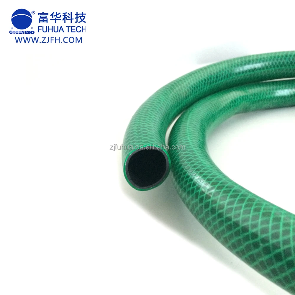 Fuhua Plastic Flex pipe / PVC fiber reinforced 18mm Garden Hose
