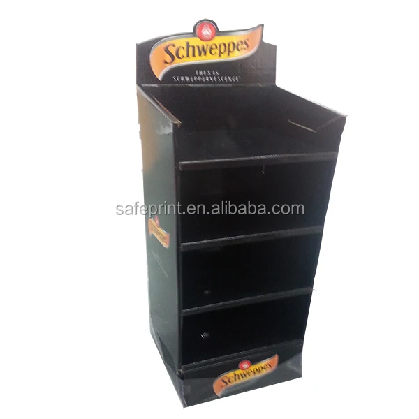 
Retail store display shelves / paper display stand custom standee 