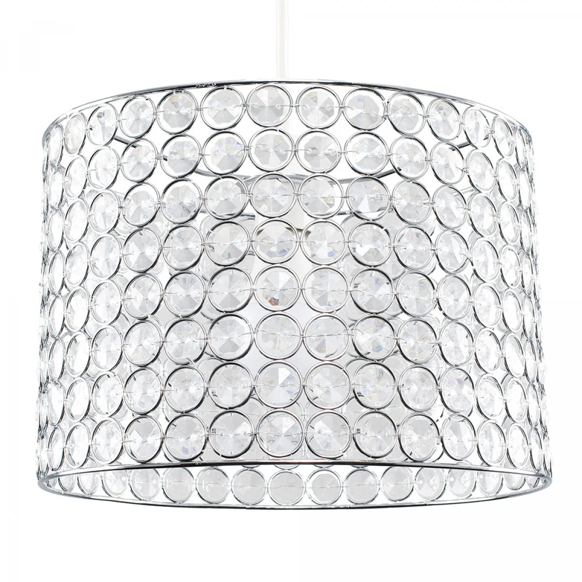 Ducy Pendant Shade with Clear Beads