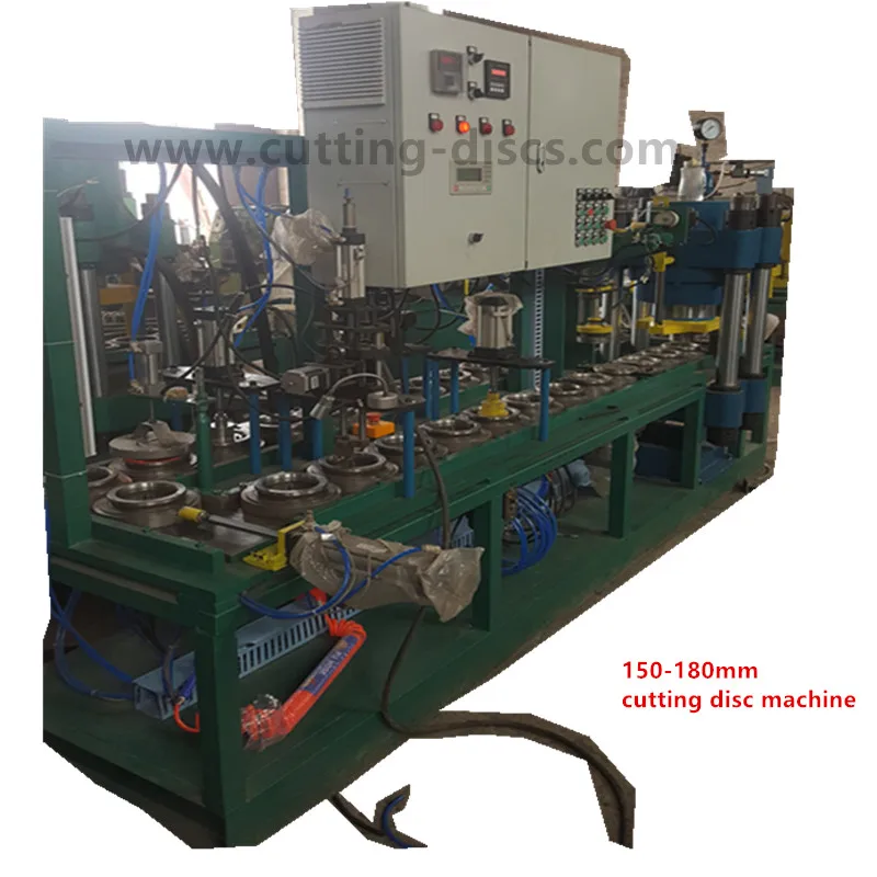 105-125mm cutting wheel grinding wheel making machine