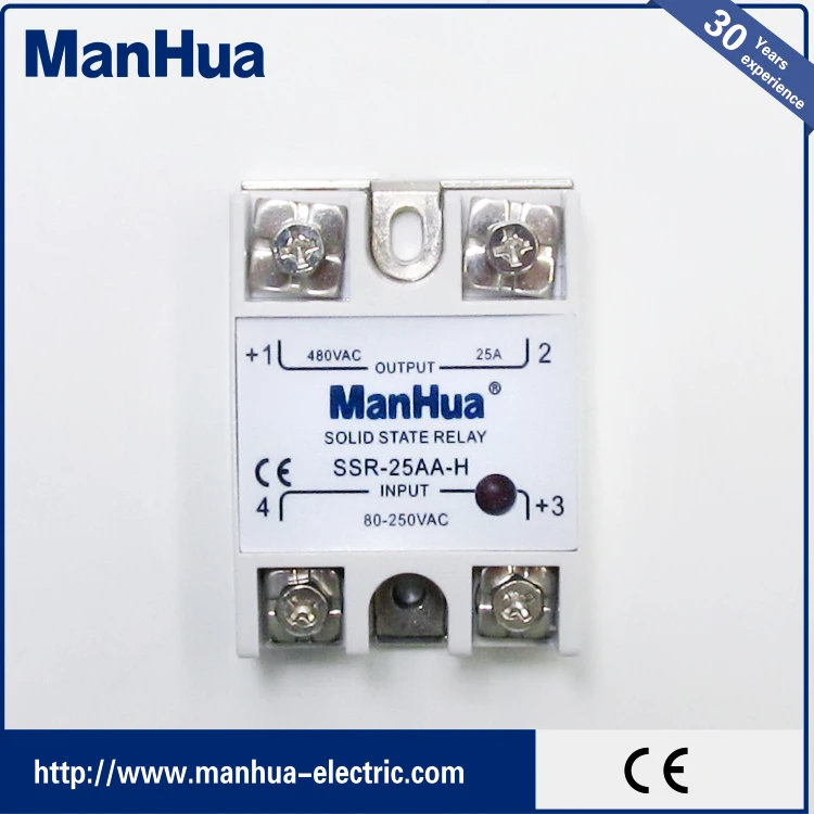 Новые Продукты 2016 Технологии Выход 25 В-480 В 25A Ssr-Da Твердотельных Реле