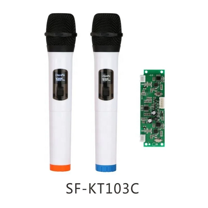 VHF UHF беспроводной микрофон с печатной платой используется для усилителя динамика