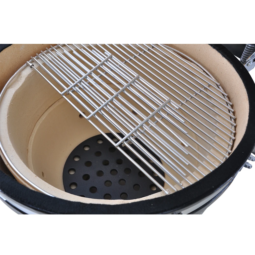 Уличная керамическая пеллетная печь Kamado для приготовления пищи, керамическая печь для барбекю, гриля