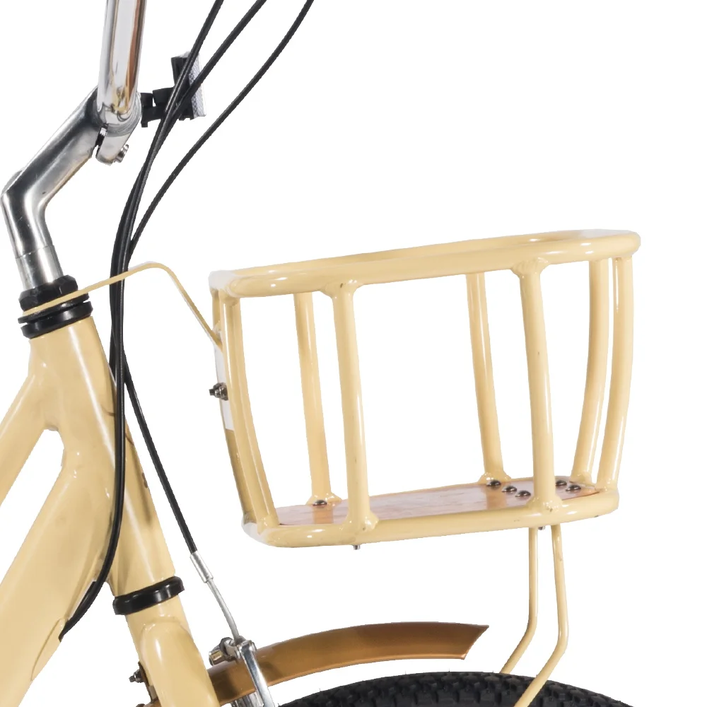 Bike With Basket For Girl Commuter 24' 26' SHINAM Inner 3 Speed Shaft Drive Commuting City Bicycle / Bicycle Parts Factory