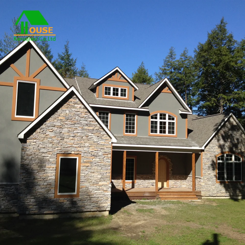 standard size steel structure villa