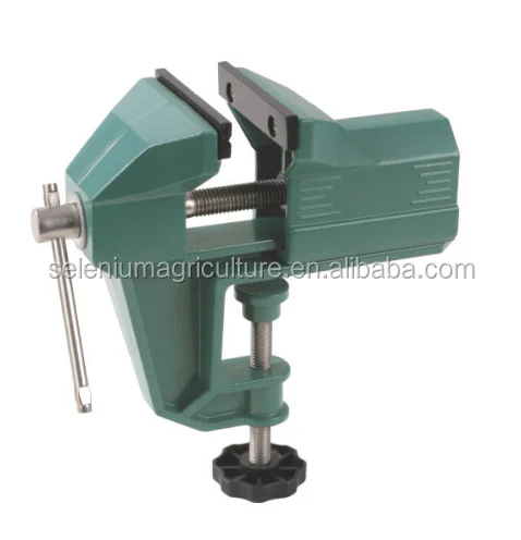 40mm clamps fixed base table vice with vaccum base plate suction vice bench vice with clamp